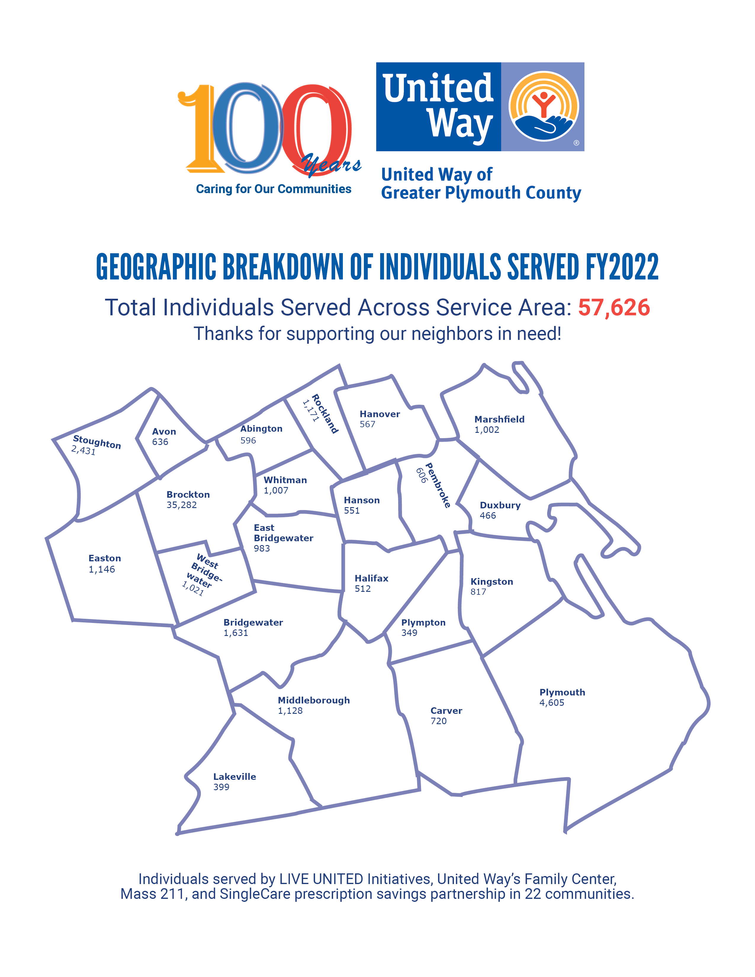 2021 Map of Individuals Served